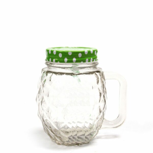 Funky Mason Jar - Pinnapple - Clear - Image 2