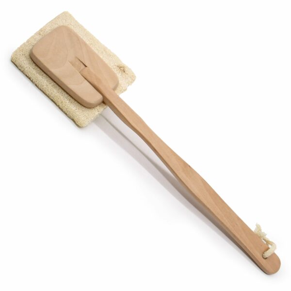 Loofah Long Handle Brush - Image 2