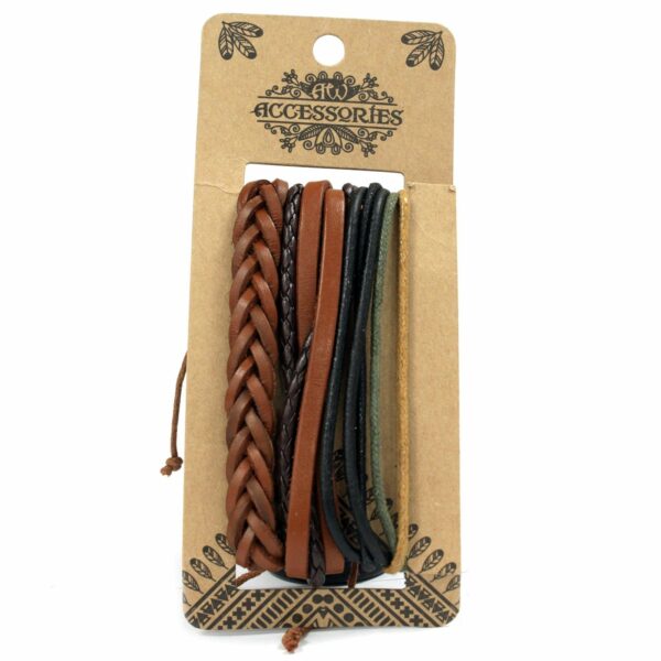 Mens Bracelet Sets - Tanned & Interesting (asst) - Image 2