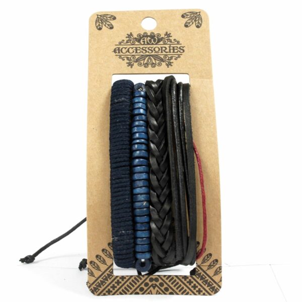 Mens Bracelet Sets - Moody & Blue (asst) - Image 2
