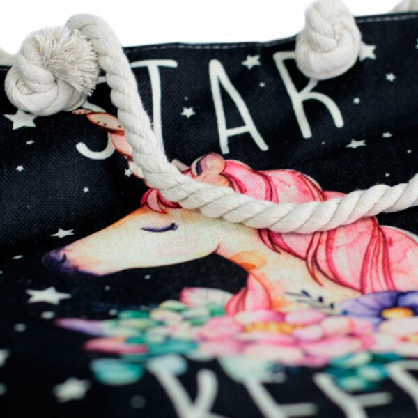 Rope Handle Bag - Star Keeper Unicorn - Image 6