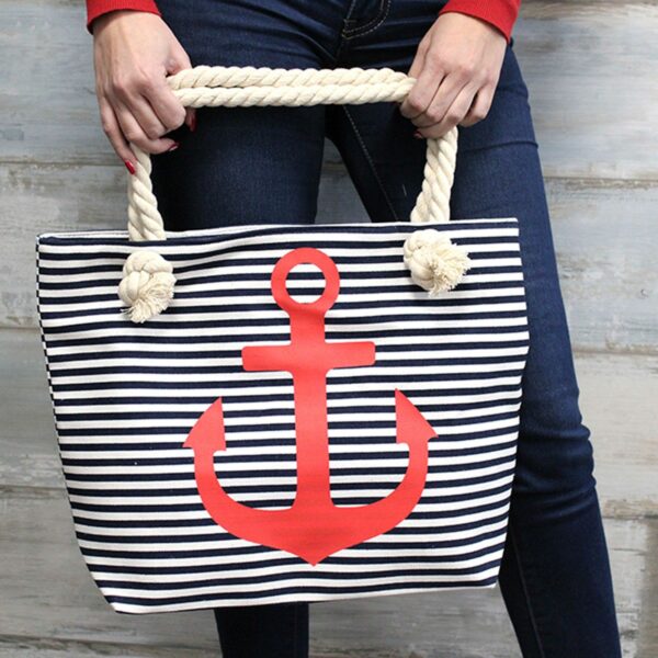 Rope Handle Bag - Flamingo & More - Image 2