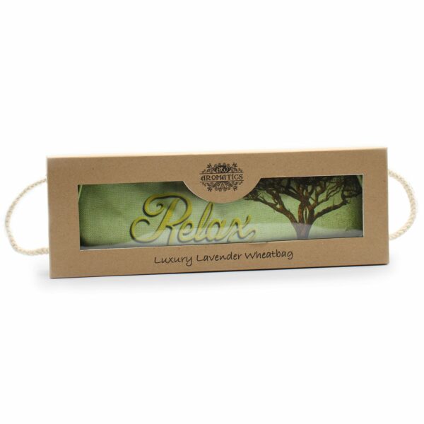 Luxury Lavender Wheat Bag in Gift Box - Cornfield RELAX - Image 3