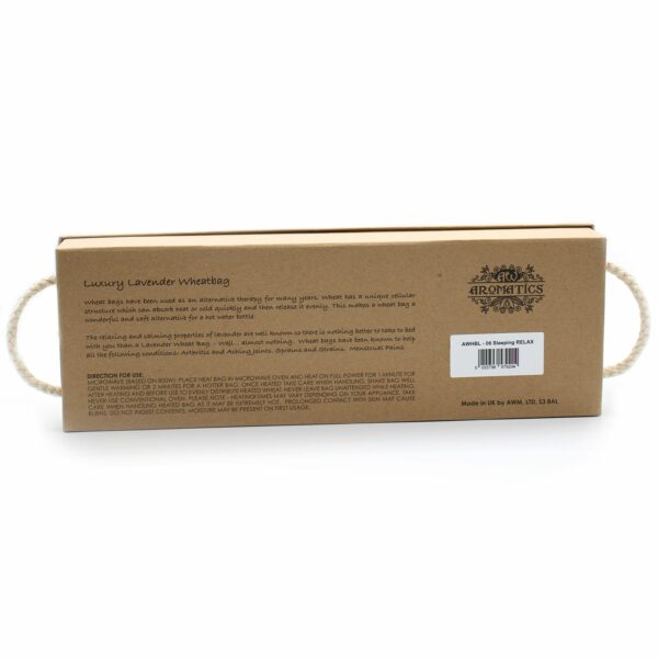 Luxury Lavender Wheat Bag in Gift Box  - Sleeping RELAX - Image 2