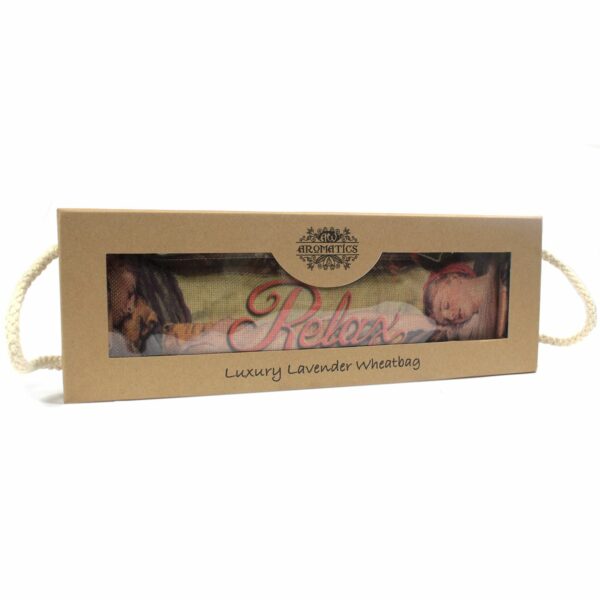Luxury Lavender Wheat Bag in Gift Box  - Sleeping RELAX - Image 3