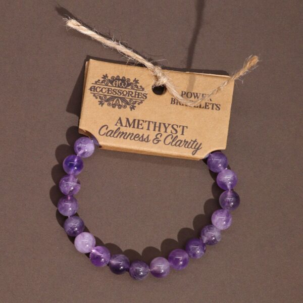 Power Bracelet - Amethyst - Image 3