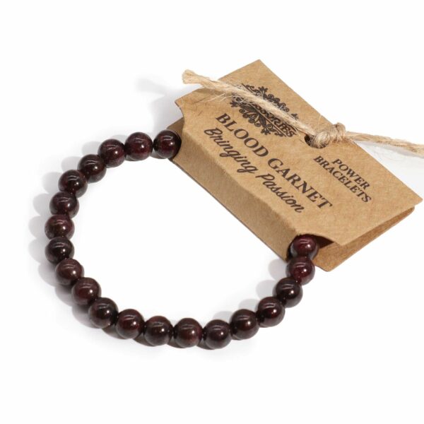 Power Bracelet - Blood Garnet - Image 5
