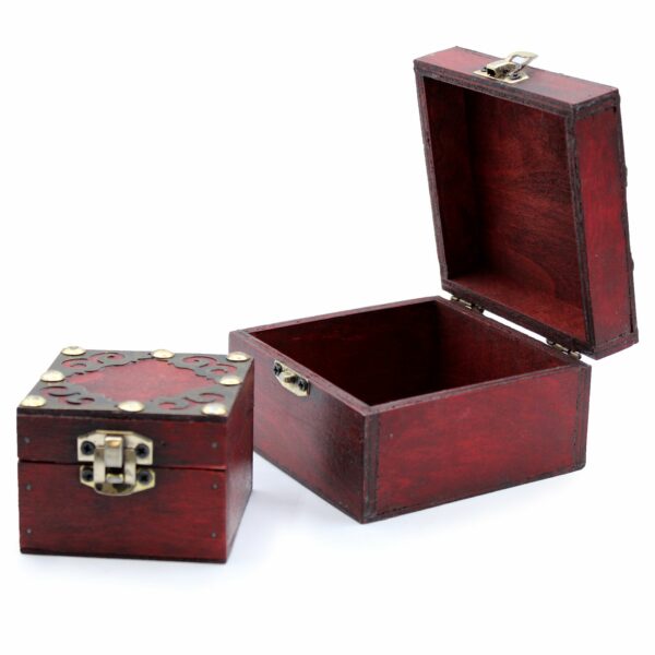 Set of 2 Gothic Square Boxes - Image 4
