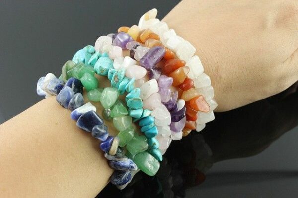 Chipstone Bracelet - Rose Quartz - Image 3