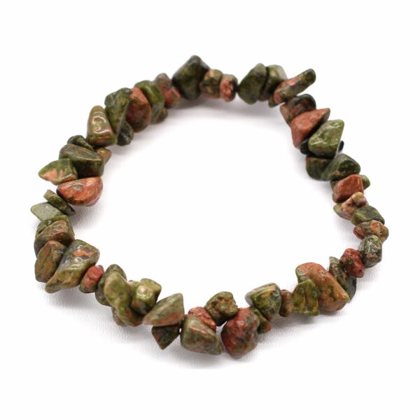 Chipstone Bracelet - Green Jasper - Image 3