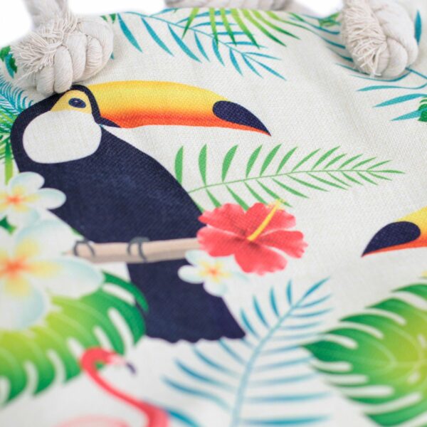 Rope Handle Bag - Tropical Toucan - Image 6