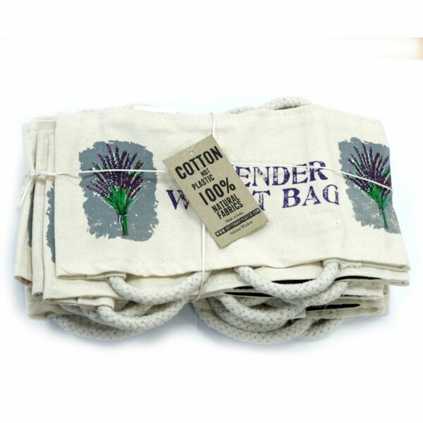 Cotton Wheat Bag with Rope Handles - Floral Patterns - Image 3