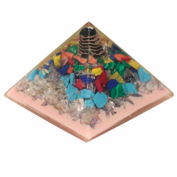 Lrg Organite Pyramid 70mm - Tree（earth base) - Image 3