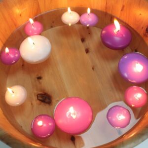 Large Floating Candle - Lavender