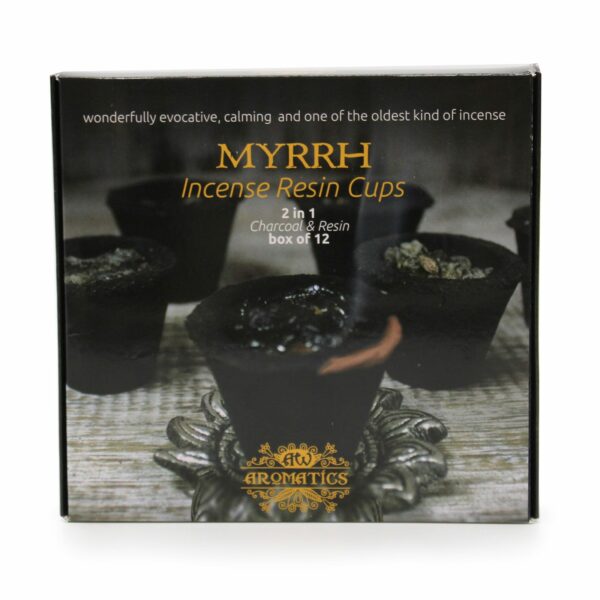 Box of 12 Resin Cups - Myrrh - Image 3