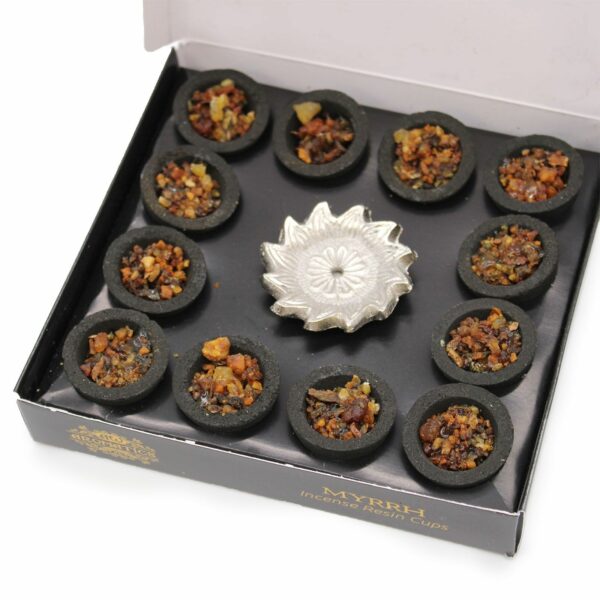 Box of 12 Resin Cups - Myrrh - Image 4