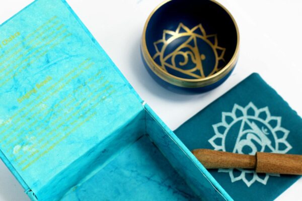 Chakra Singing Bowl - Throat - Image 3