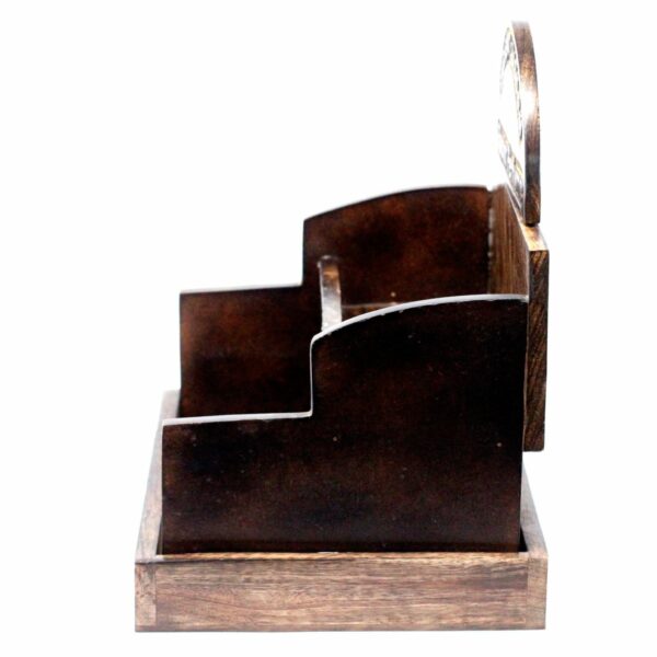 Room Perfume Display Stand - Mango Wood - Image 4