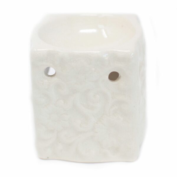 Classic Small Square Floral Oil Burners (aast) - Image 6