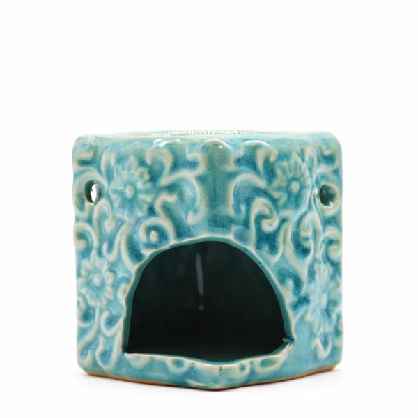 Classic Small Square Floral Oil Burners (aast) - Image 10