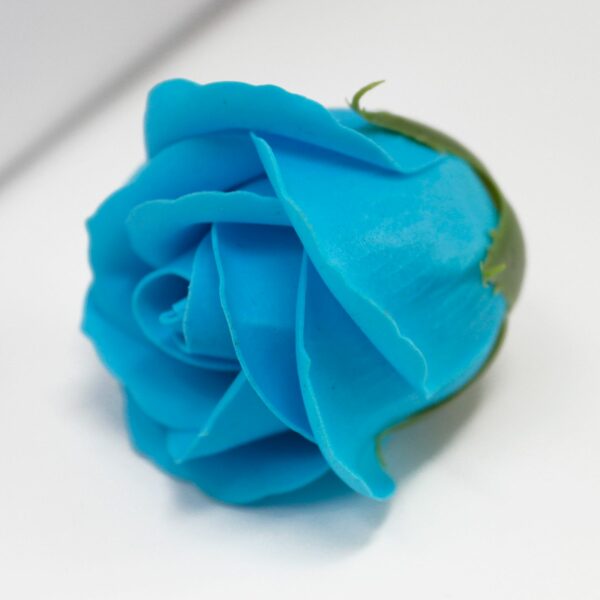 Craft Soap Flowers - Med Rose - Royal Blue - Image 3