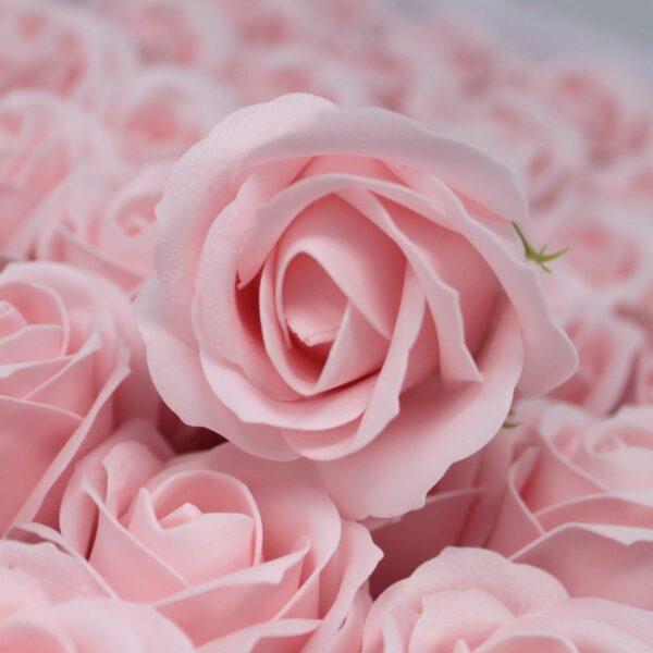 Craft Soap Flowers - Med Rose - Pink - Image 2