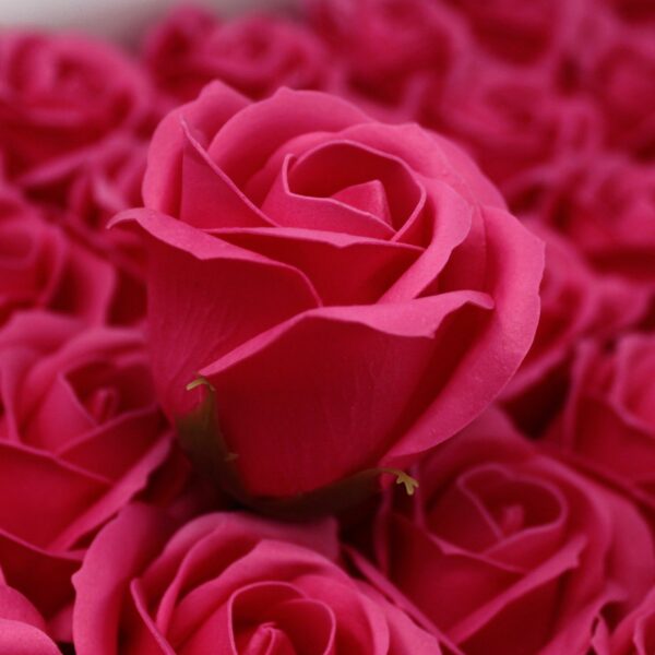 Craft Soap Flowers - Med Rose - Rose - Image 3