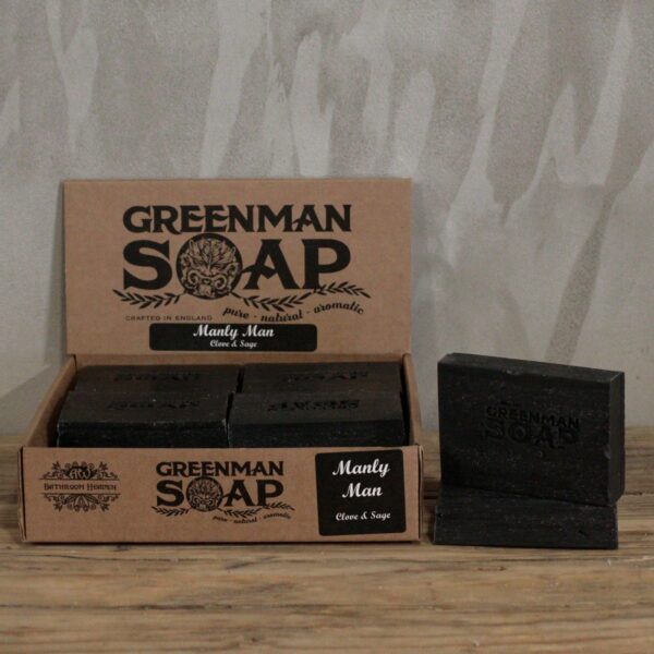 Greenman Soap Slice 100g - Manly Man - Image 6