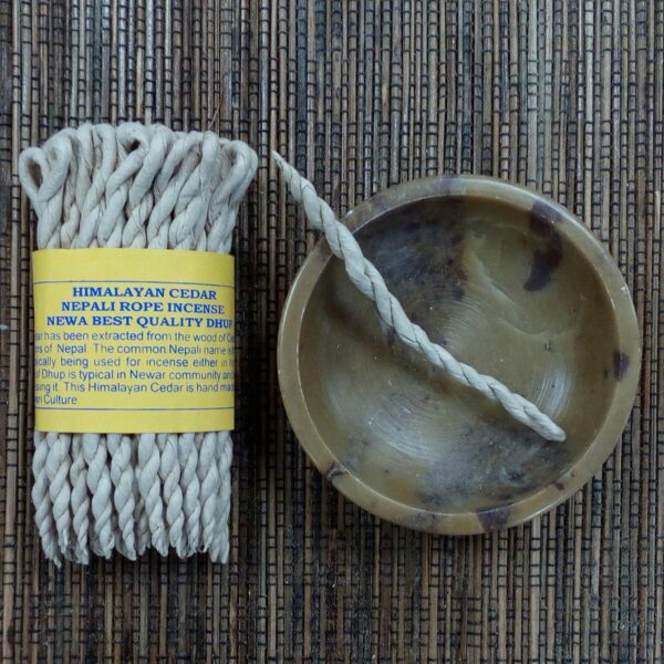 Pure Herbs Cedar Rope Incense - Image 4
