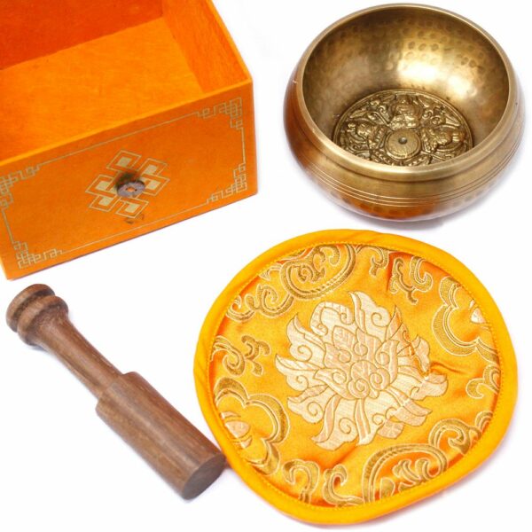 Five Buddha Singing Bowl Set 10cm (min 400gm) - Image 7
