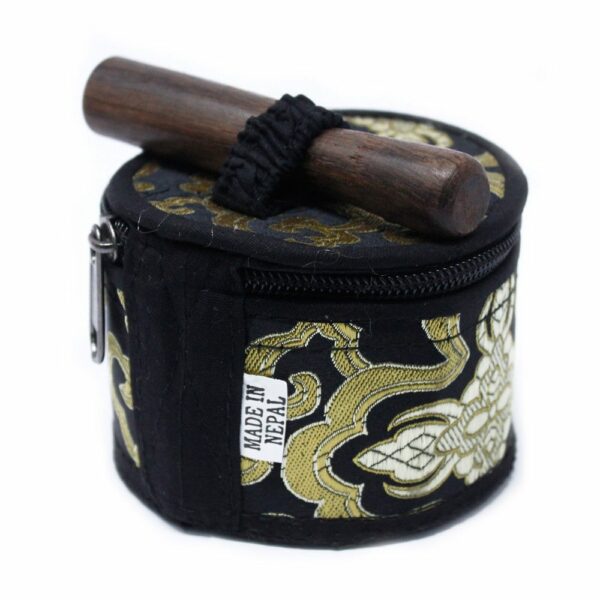 Mini Singing Bowl Gift Set - Black - Image 2