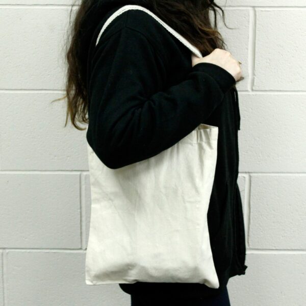Med Natural 6oz Cotton Bag 35x30cm - Image 4