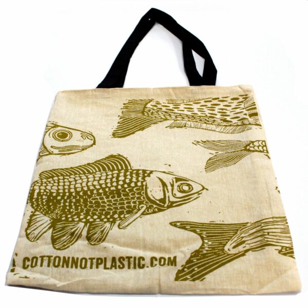 Lrg 2x4oz Reversable Cotton Bag 38x42cm - (2 designs) - Image 4