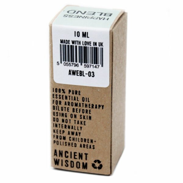 Happiness Essential Oil Blend - Boxed - 10ml - Image 3