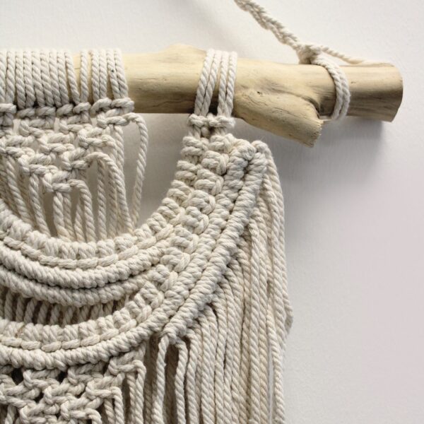 Macrame Wall Hanging - Two Waves - Image 2