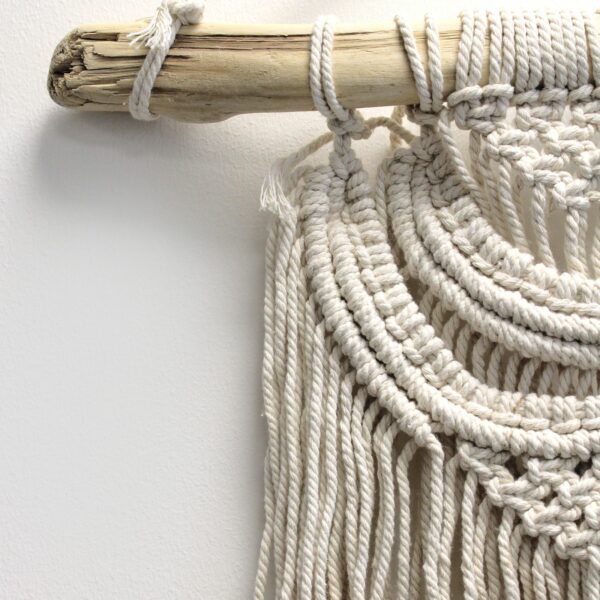 Macrame Wall Hanging - Two Waves - Image 3