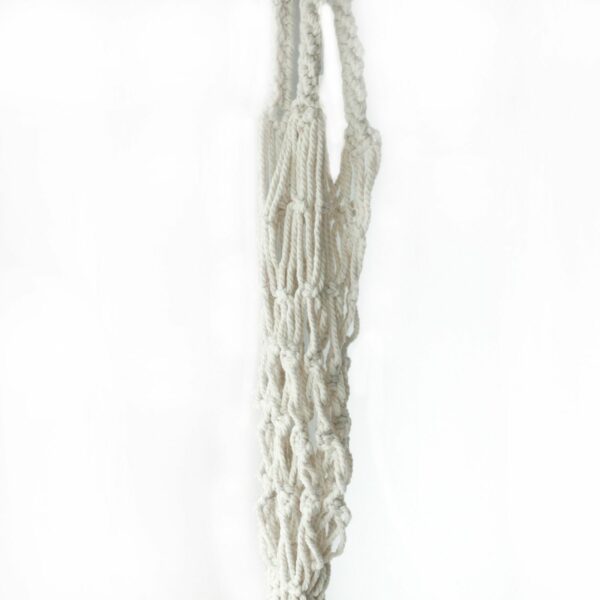 Macrame Pot Holder - Large Pot Holder - Extra Long - Image 2