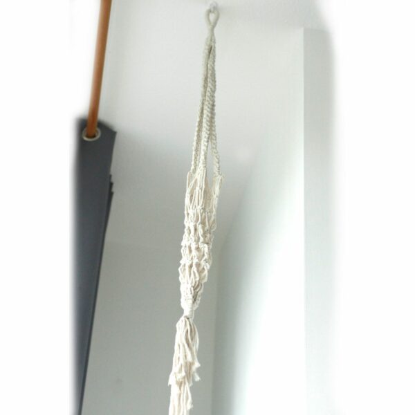 Macrame Pot Holder - Large Pot Holder - Extra Long - Image 3