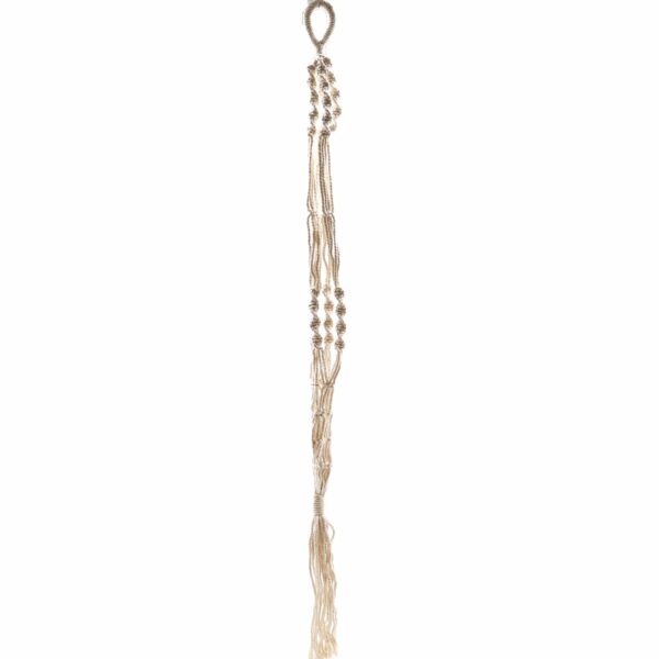 Macrame Pot Holder - Large Pot Holder - Extra Long - Image 8
