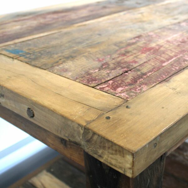 Recycled Teakwood Dinning Table 1.8 m - Image 2
