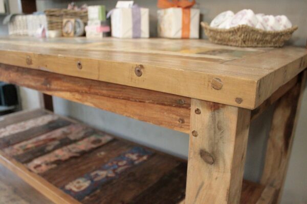A&C 2.2m Standard Table with top shelf - Image 5