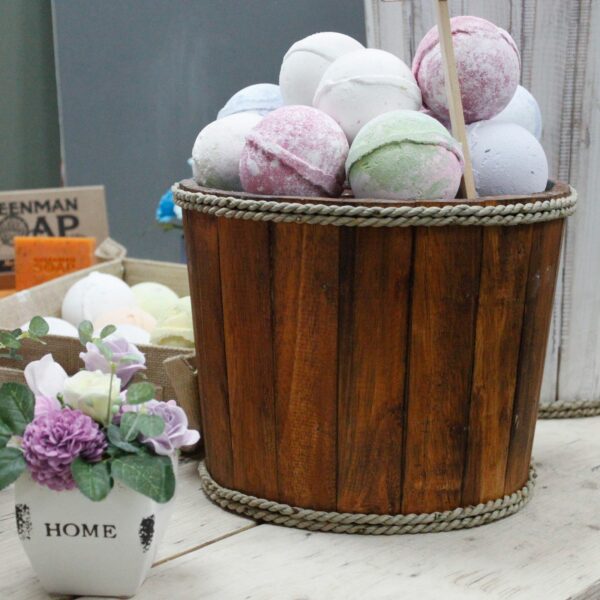 Lrg Nautical Display Tub - Brown 45x32cm - Image 5