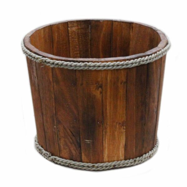 Small Nautical Display Tub - Brown 21x29cm - Image 5