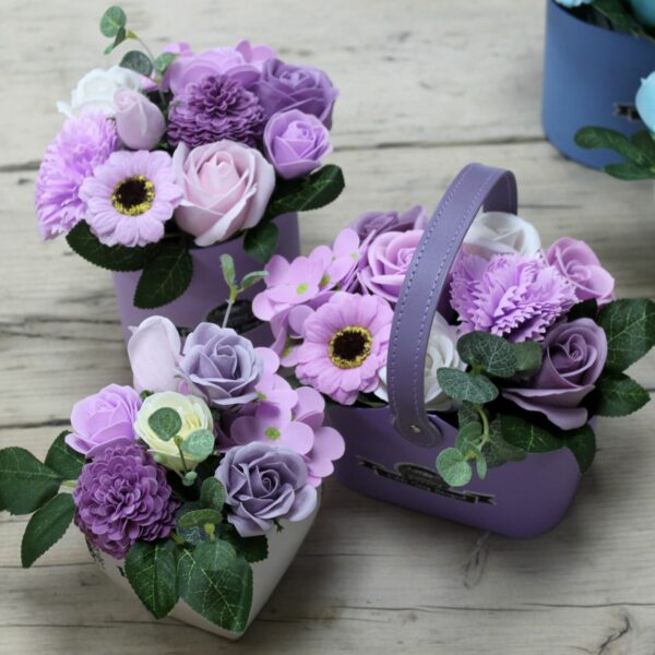 Bouquet Petite Basket - Soft Lavender - Image 2