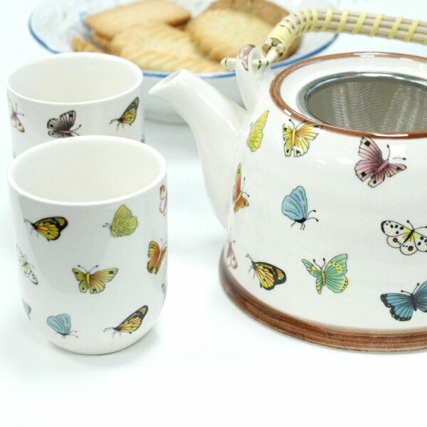 Herbal Teapot Set - Butterflies - Image 7