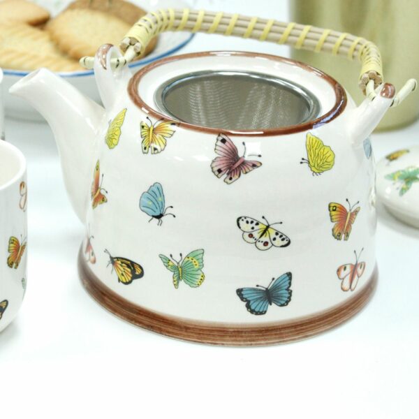 Herbal Teapot Set - Butterflies - Image 8