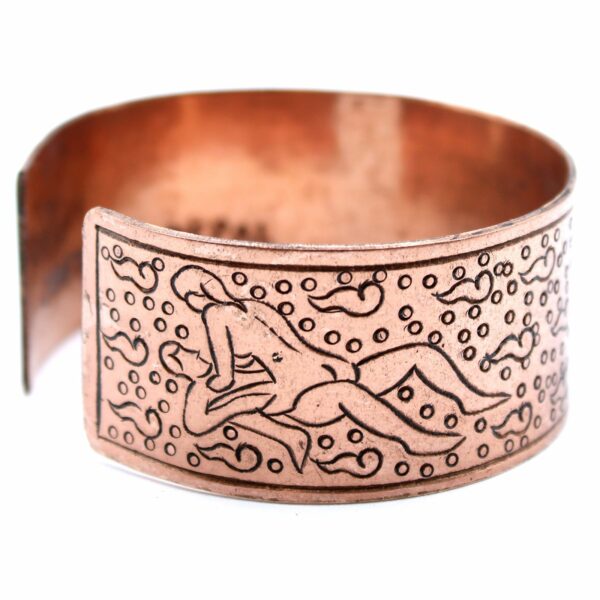 Copper Tibetan Bracelet - Kamasutra - Image 2