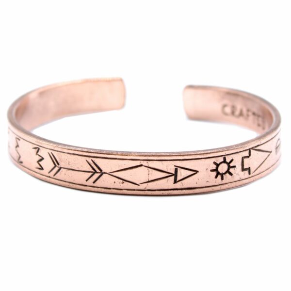 Inspiration Bracelet - Copper Snrise, Galaxy, Stars, Earth - Image 7
