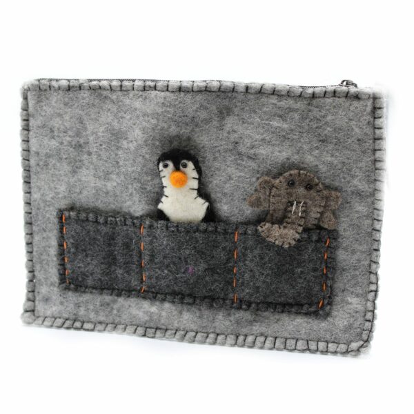 Tablet Pouch with Finger Puppets - Image 4