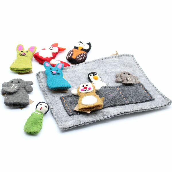 Tablet Pouch with Finger Puppets - Image 5